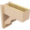 Ekena Millwork 7 1/2-in W x 16-in D x 16-in H Funston Block Rough Cedar Woodgrain TimberThane Outlooker, Primed Tan OUTUR075X16X16FST44RCPR - alternate 6